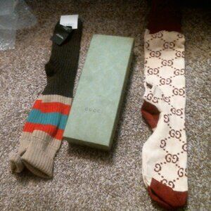 gucci socks knee length